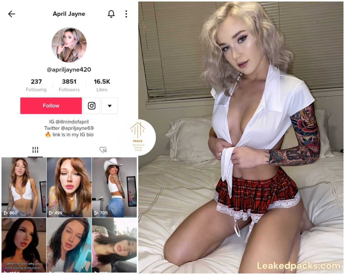 AprilJayne - illmindofapril Tiktok Star Leaked Nudes