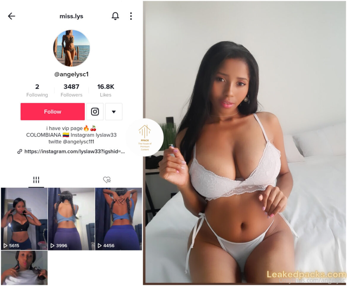 LYS-angelysc-Tiktok-Star -Leaked-Nudes