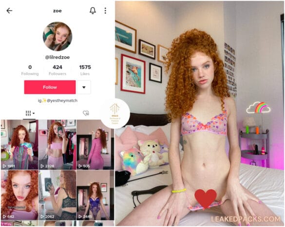 Zoe-aka-lilredzoe-Tiktok-Star-Leaked-Nudes