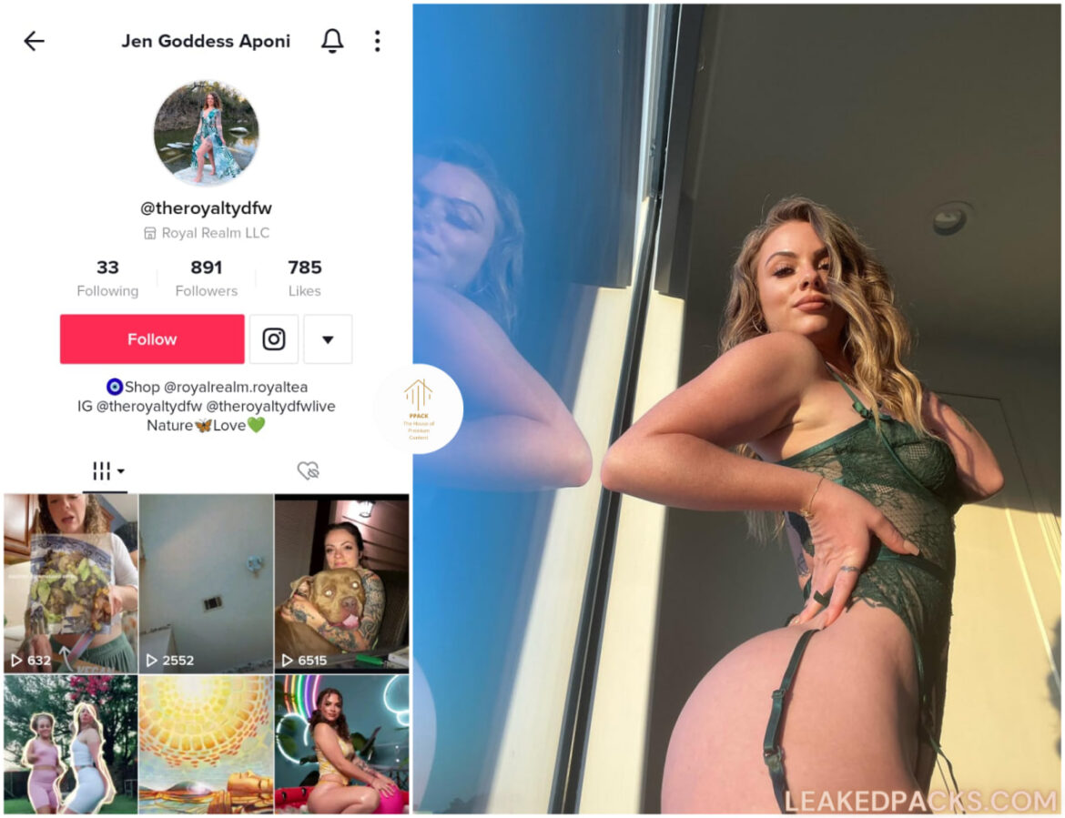 Theroyaltydfw-Goddess-Aponi-Royalty-theroyaltydfw-Tiktok-Star-Leaked-Nudes