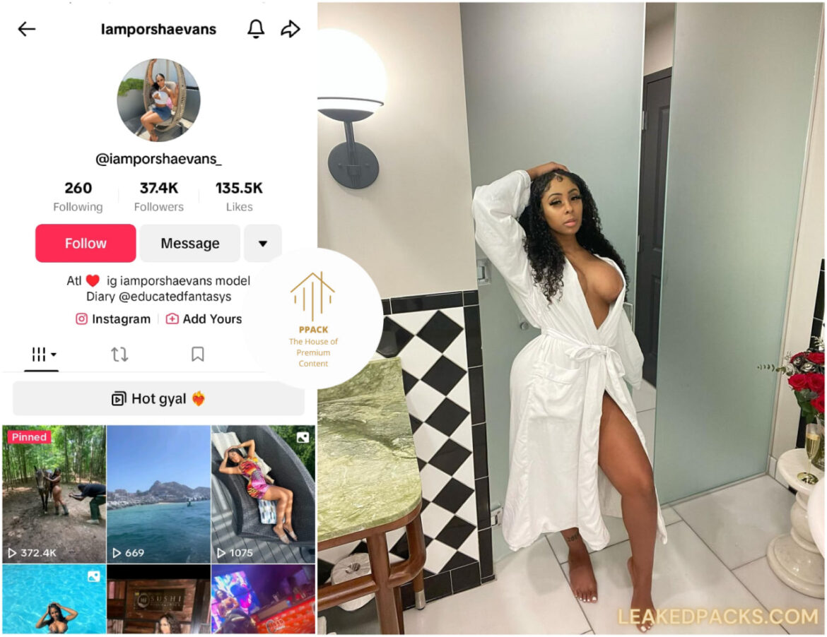 Porsha-Evans-iamporshaevans -Tiktok-Star-Leaked-Nudes