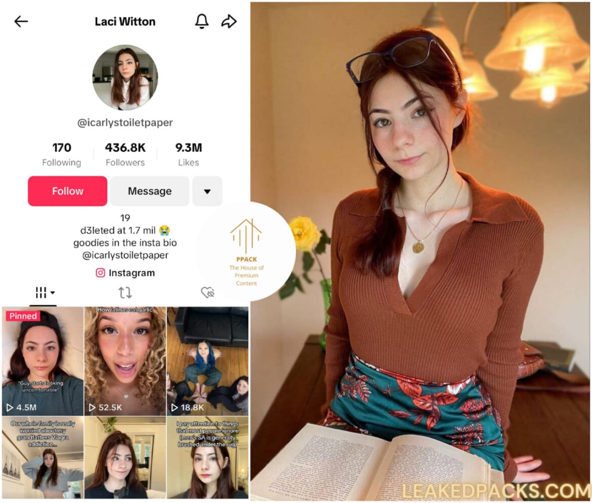 Laci Witton - loverlaci Tiktok Star Leaked Nudes - Porn Pack