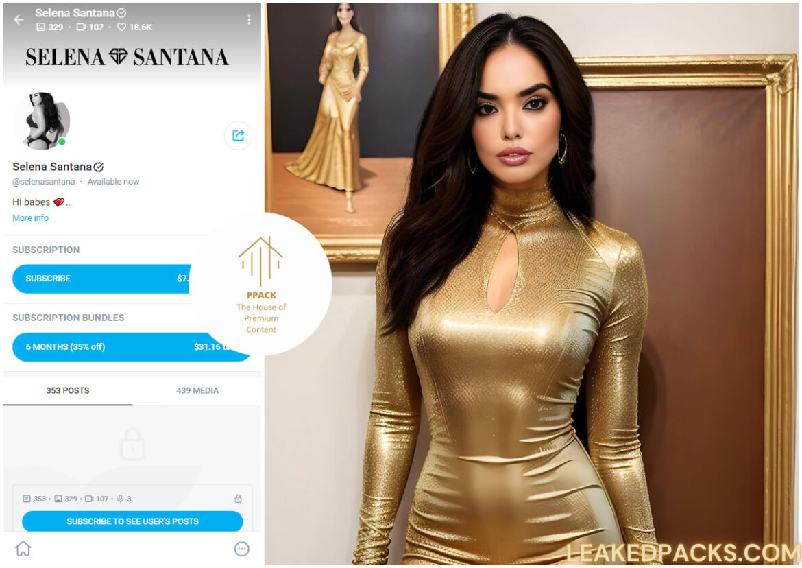 Selena Santana - selenasantana Onlyfans Leaked Free Mega Link - Porn Pack